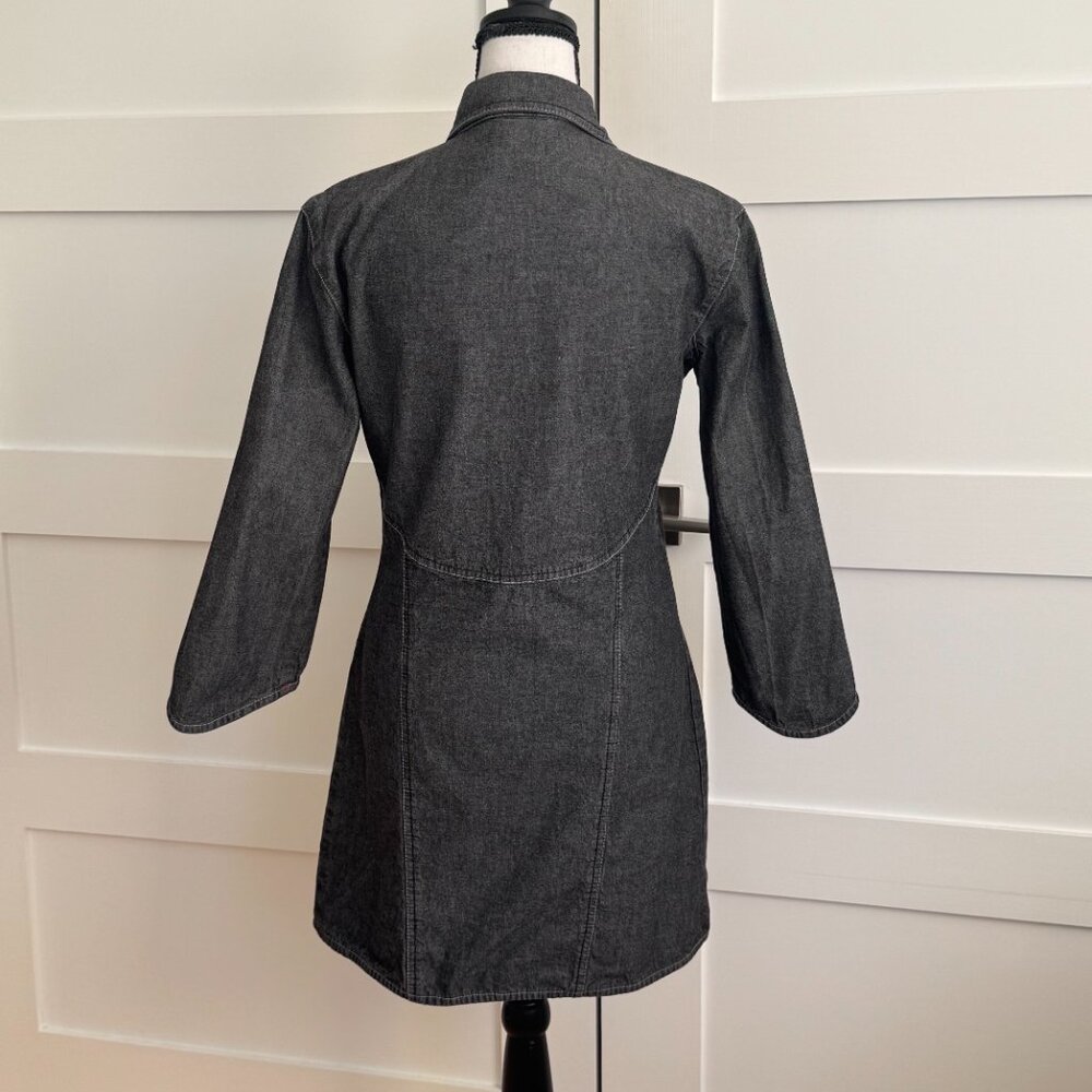 Tristan black denim dress/jacket - size S - Picture 5 of 10